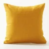 Housse de coussin moderne jute de couleur multi-tailles 7