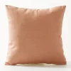 Housse de coussin moderne jute de couleur multi-tailles 8