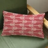 Housse de coussin scandinave noire avec motif de flèches 9