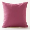 Housse de coussin moderne jute de couleur multi-tailles 5