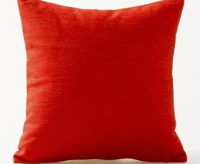 Housse de coussin moderne jute de couleur multi-tailles 10