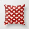 Housse de coussin love élégante fruit rouge et coeur d'amour 17