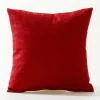 Housse de coussin moderne jute de couleur multi-tailles 9