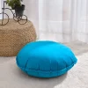 Housse de coussin ronde en velours 45x45cm 7