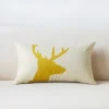 Housse de coussin Scandinave Beauty cerf 7