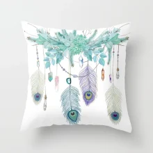 Housse de coussin moderne attrape-rêves colorés et élégants Housse de coussin moderne attrape-rêves colorés et élégants 2