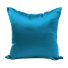 Housse de coussin moderne effet satiné multi-couleurs 5
