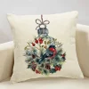 Housse de coussin décorative pour Noël christmas car 5