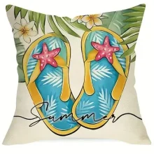 Housse de coussin moderne couleur de plage 3