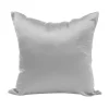 Housse de coussin moderne effet satiné multi-couleurs 13