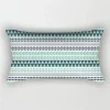 Housse de coussin nature tropicale bleu coeur de jungle 31