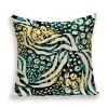 Housse de coussin nature tropical zèbre et piment rouge 14