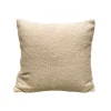 Housse de coussin douce en peluche texturée cosy 5