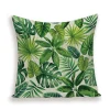 Housse de coussin nature tropical zèbre et piment rouge 21
