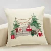 Housse de coussin décorative pour Noël christmas car 6