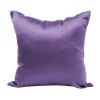 Housse de coussin moderne effet satiné multi-couleurs 20