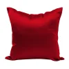 Housse de coussin moderne effet satiné multi-couleurs 18
