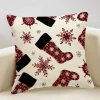 Housse de coussin décorative pour Noël christmas car 10