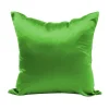 Housse de coussin moderne effet satiné multi-couleurs 17