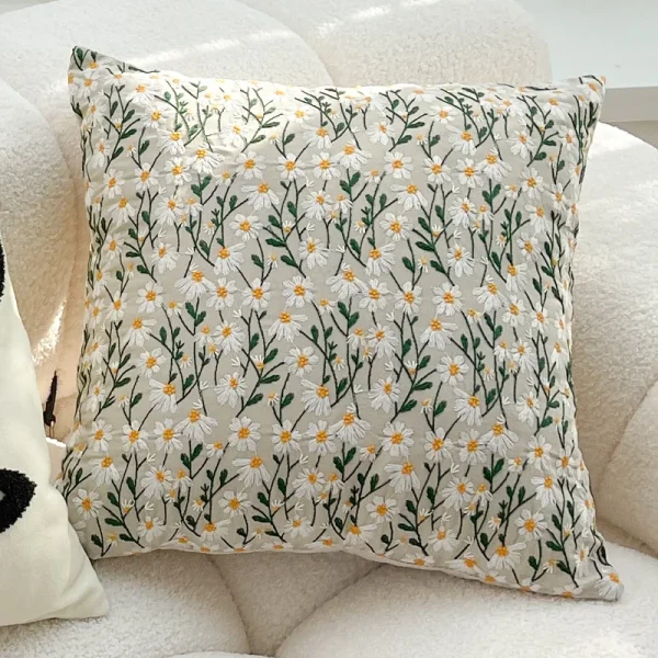 Housse de coussin Floral cosy LOVA Housse de coussin Floral cosy LOVA 3
