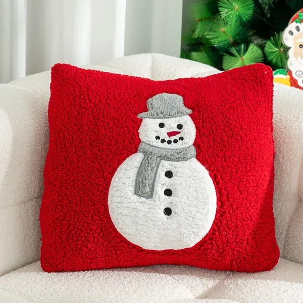 Housse de coussin décor de Noël Housse de coussin décor de Noël 4