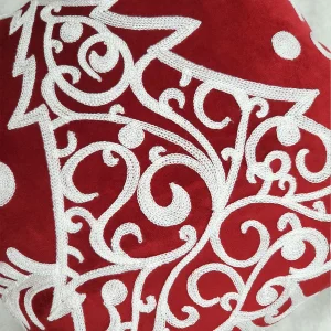 Housses de coussin Noël is coming - SAPIN ROUGE 4