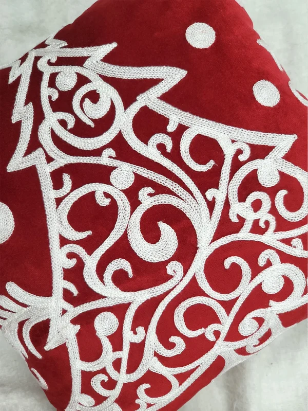 Housses de coussin Noël is coming - SAPIN ROUGE 4