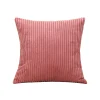 Housses de coussin PINK MY DAY velours côtelé 9