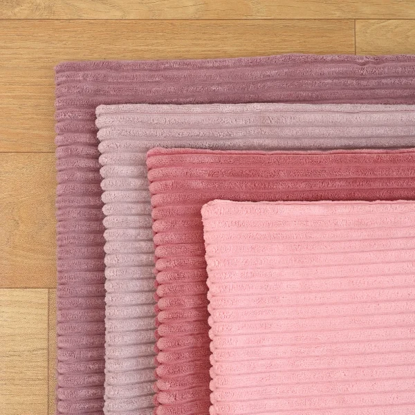 Housses de coussin PINK MY DAY velours côtelé Housses de coussin PINK MY DAY velours côtelé 3
