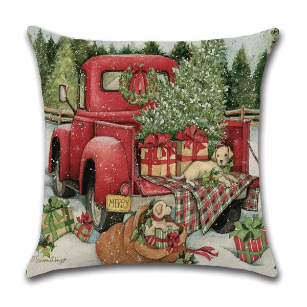 Housses de coussin la magie de Noël à la maison Housses de coussin la magie de Noël à la maison 3