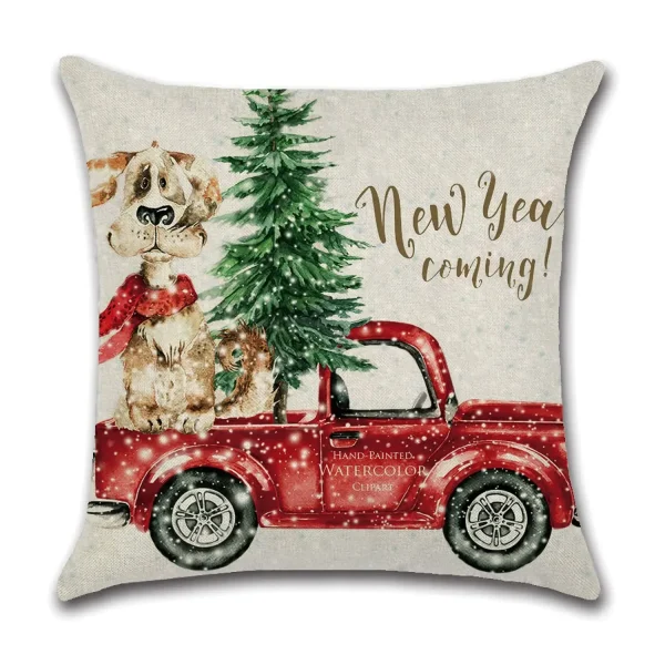 Housses de coussin la magie de Noël à la maison Housses de coussin la magie de Noël à la maison 4