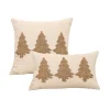 Housse de coussin Village du père Noël 4