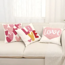 Housses de coussin LOVE is in the air Housses de coussin LOVE is in the air 2