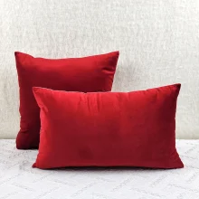 Housses de coussin Noël is coming - SAPIN ROUGE 2