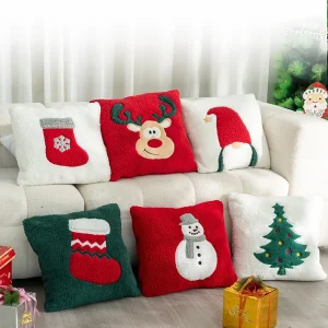 Housse de coussin décor de Noël 6