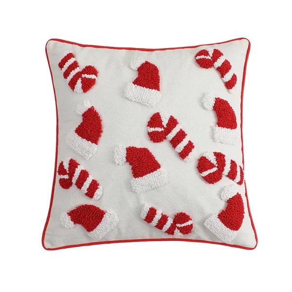 Housses de coussin noël Happy day Housses de coussin noël Happy day 2