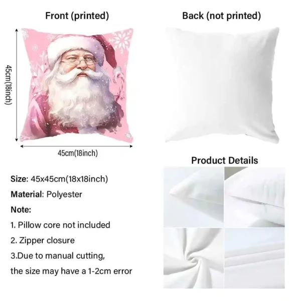 Housse de coussin nature palmier et mosaïque tropicale 6
