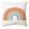 Housse de coussin soleil arc-en-ciel 8