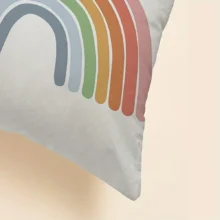 Housse de coussin soleil arc-en-ciel Housse de coussin soleil arc-en-ciel 5