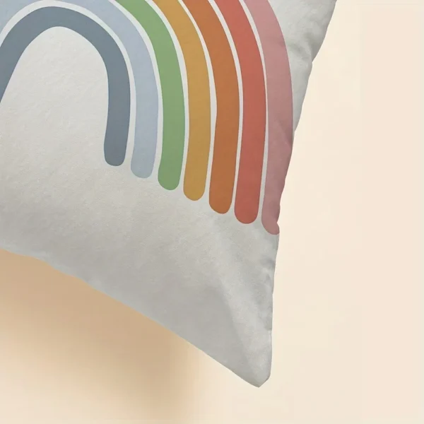Housse de coussin soleil arc-en-ciel Housse de coussin soleil arc-en-ciel 5