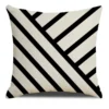Housse de coussin en tissu doux couleur unie pour décoration intérieure 5