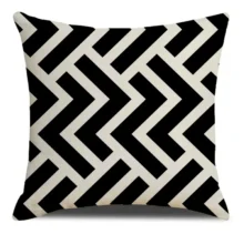 Housse de coussin en tissu doux couleur unie pour décoration intérieure 3