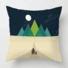 Housse de coussin toucan et dessin d'animaux 11