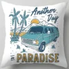 Housse de coussin un jour de plus au paradis 20