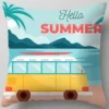Housse de coussin un jour de plus au paradis 16