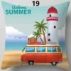 Housse de coussin un jour de plus au paradis 21
