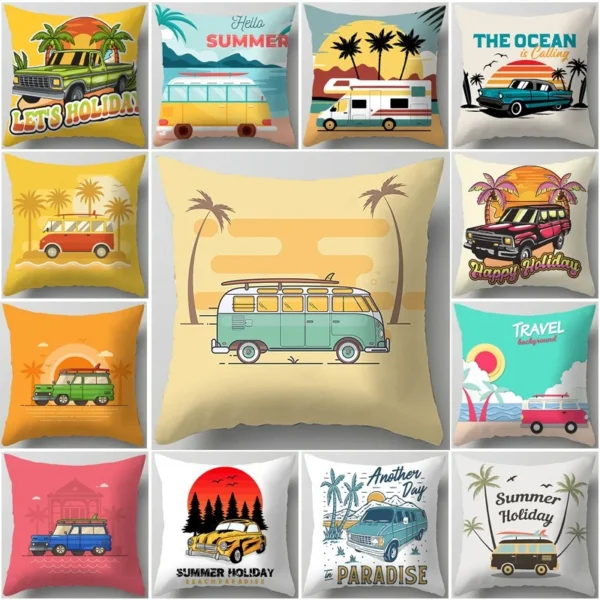 Housse de coussin un jour de plus au paradis Housse de coussin un jour de plus au paradis 1