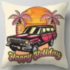 Housse de coussin un jour de plus au paradis 6