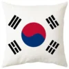 Housse de coussin les pays de la coupe du monde 10