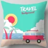 Housse de coussin un jour de plus au paradis 19